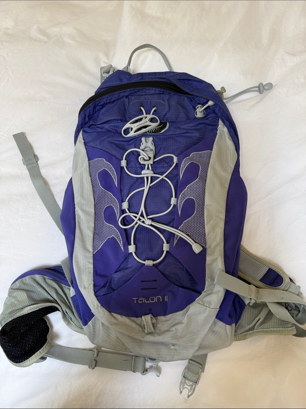OSPREY Talon 2 Purple and Gray Daypack Backpack